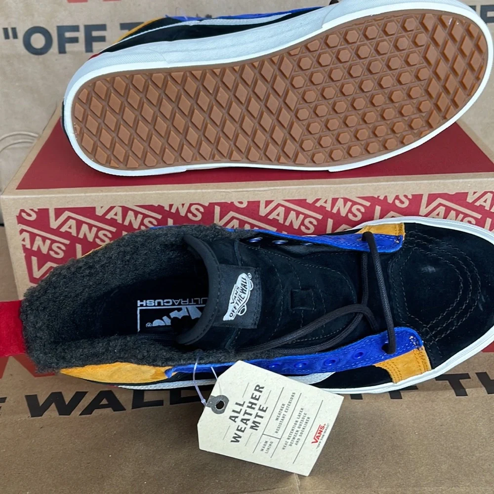 Vans Sk8-Hi 46 MTE Dx Black/Surf The Web sneakers WMNS boots - Picture 5 of 16